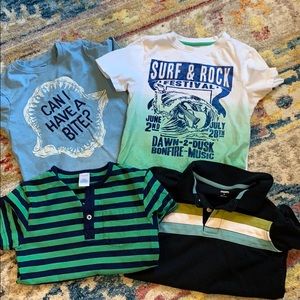 Lot of size 6 short sleeved shirts